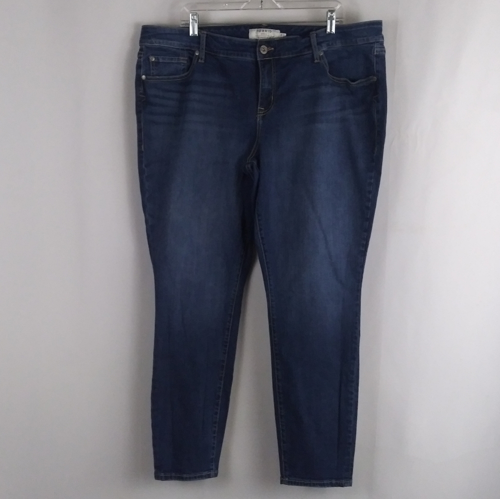 Torrid blue skinny jeans women's size 20 - Picture 2 of 4